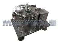 Canestro manuale chimico della centrifuga di filtrazione di scarico superiore per la separazione della sospensione