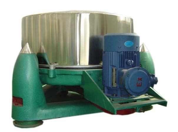 Manual Unload Intermittent Operation Top Discharge Food Centrifuge with Clamshell