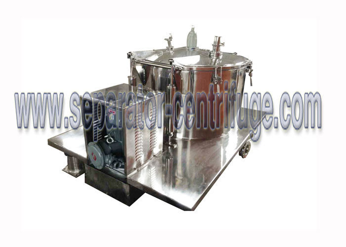 PPTD Top Discharge Vertical Basket Centrifuge For Hemp And Alcohol Extraction
