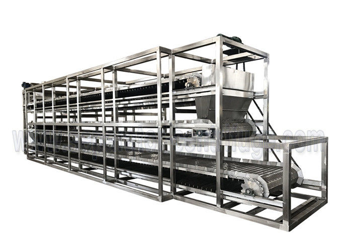 Electric Conveyor Belt Dryer Multilayer For Hemp Oil Extraction With Low Loss