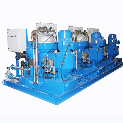 Separatore di olio combustibile del sistema di trasporto della centrale elettrica di potere fondiario, modulo marino di trattamento di HFO