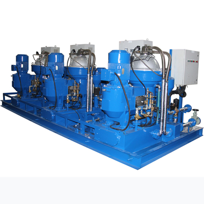 Olio combustibile pesante continuo di auto pulizia di Marine Disc Separator Centrifuge Machine