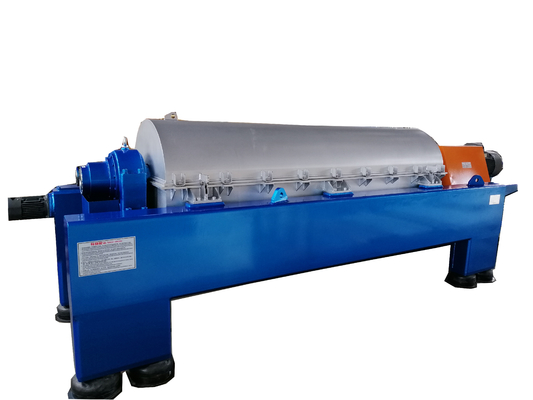 Centrifughe orizzontali automatiche complete del decantatore di stile con il tamburo degli ss, per asciugare