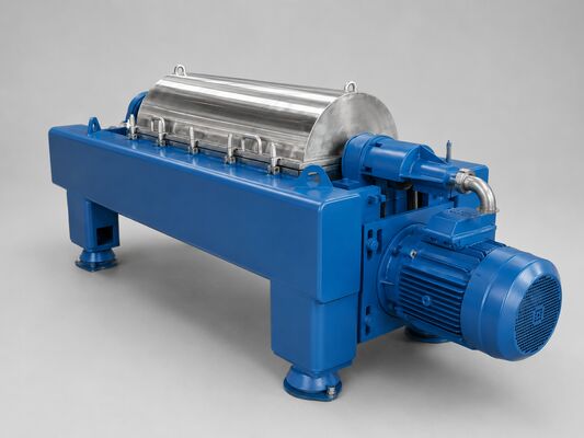 Una centrifuga a rivestimento completo di 3 fasi con la struttura orizzontale per l'olio di pesce
