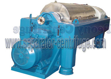 Separatore orizzontale del decantatore delle acque luride del fango di industria della centrifuga del decantatore di scarico a spirale
