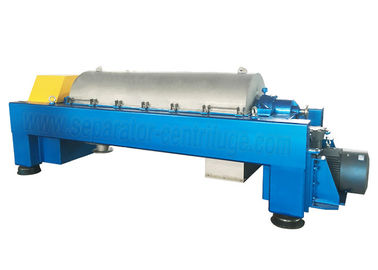 Il CE ha certificato il separatore orizzontale della centrifuga del decantatore del solido liquido 1500RPM
