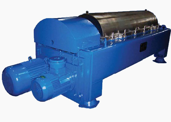 Alta efficienza di recupero del grasso Centrifugatrice decantatrice a tre fasi per i rifiuti oleosi di carne di macello