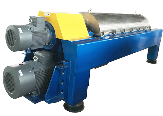 Il decantatore continuo centrifuga la macchina orizzontale del decantatore della centrifuga di 2 fasi