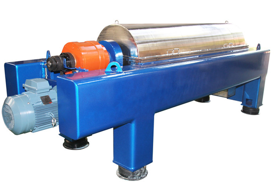 Separazione industriale orizzontale del fango dell'olio di palma della macchina SS304 della centrifuga del decantatore