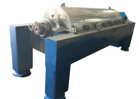 Separazione trifase del fango dell'olio di palma dell'attrezzatura della centrifuga del decantatore residuo del fango