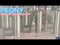 Lotto di fiori di canapa CBD Co Merge  Estrattore di olio di cannabis Co2