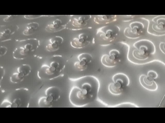 Piastra del cuscino in doppio rilievo 316L con saldatura laser