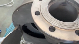 Centrifuga a spinta continua per la disidratazione dei cristalli chimici